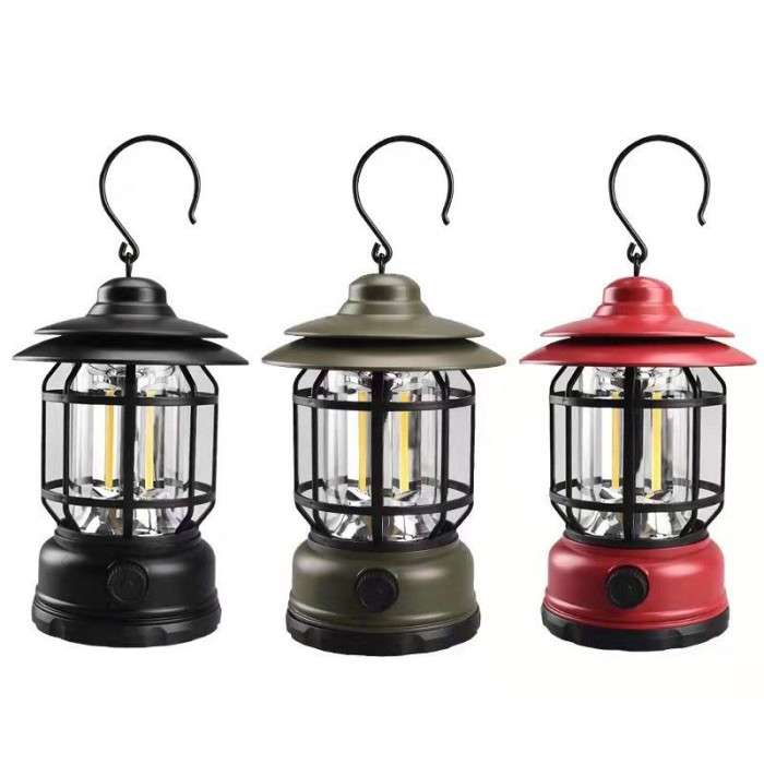 Retro Portable Camping Lamp