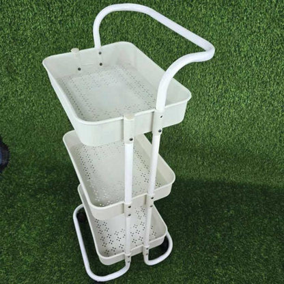3 LAYER MULTIPURPOSE TROLLEY RACK