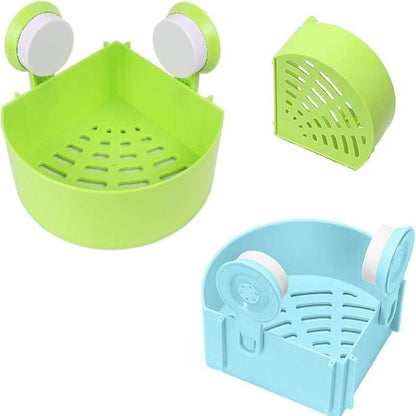 Plastic Bathroom Shelves Corner Self
