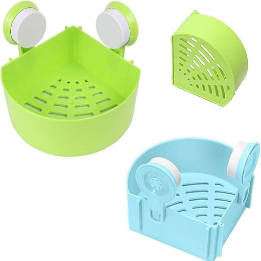 Plastic Bathroom Shelves Corner Self