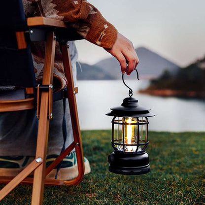 Retro Portable Camping Lamp