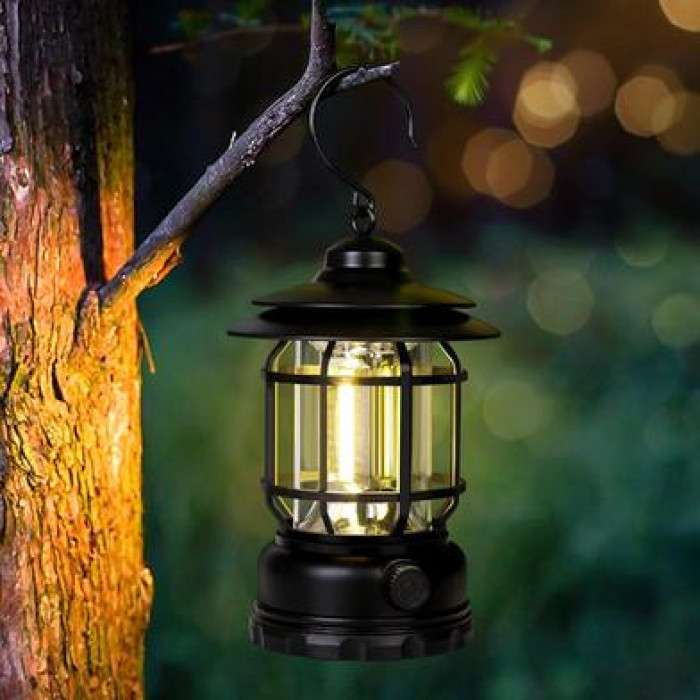 Retro Portable Camping Lamp